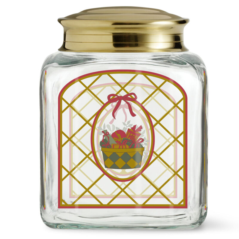 Holmegaard Julekakeboks 2025, flerfarget