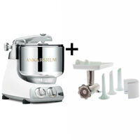 Ankarsrum Assistent AKM6230 Glossy White + Lihamylly