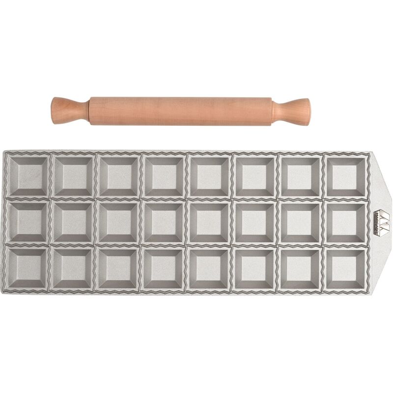 Raviolimuotti 24 nelikulmaiselle raviolille