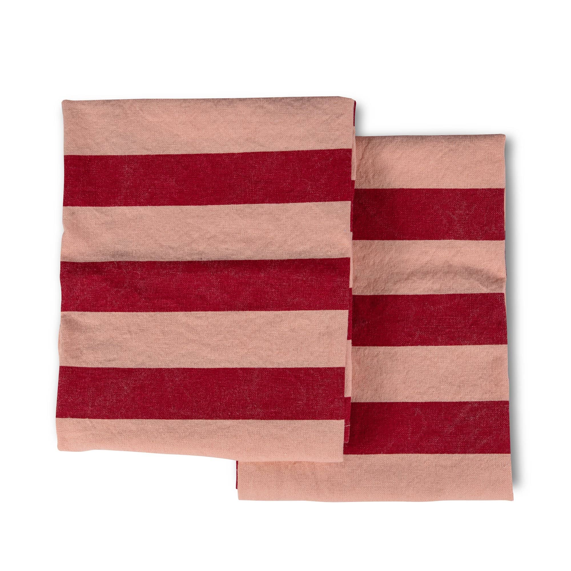 Produktfoto för Byon Leya kökshandduk 2-pack, röd/rosa