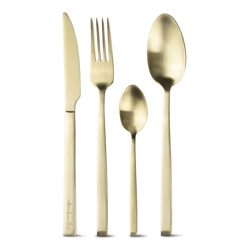 Pure aterimet 24 kpl, champagne