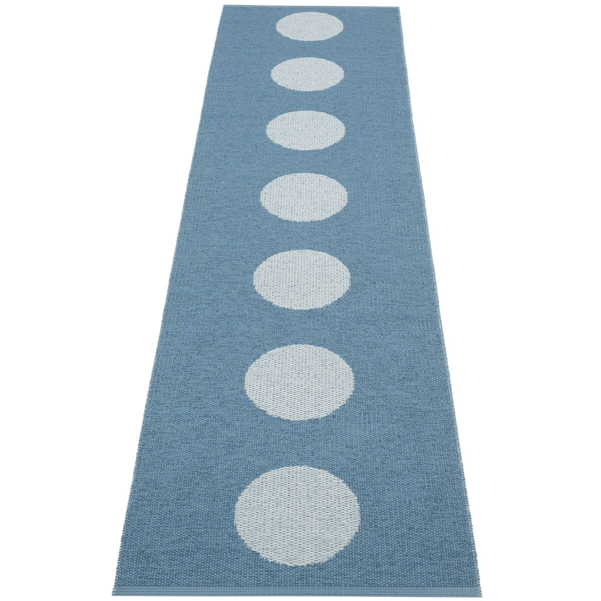 Pappelina Vera Pop -matto 70 × 280 cm, river/blue fog