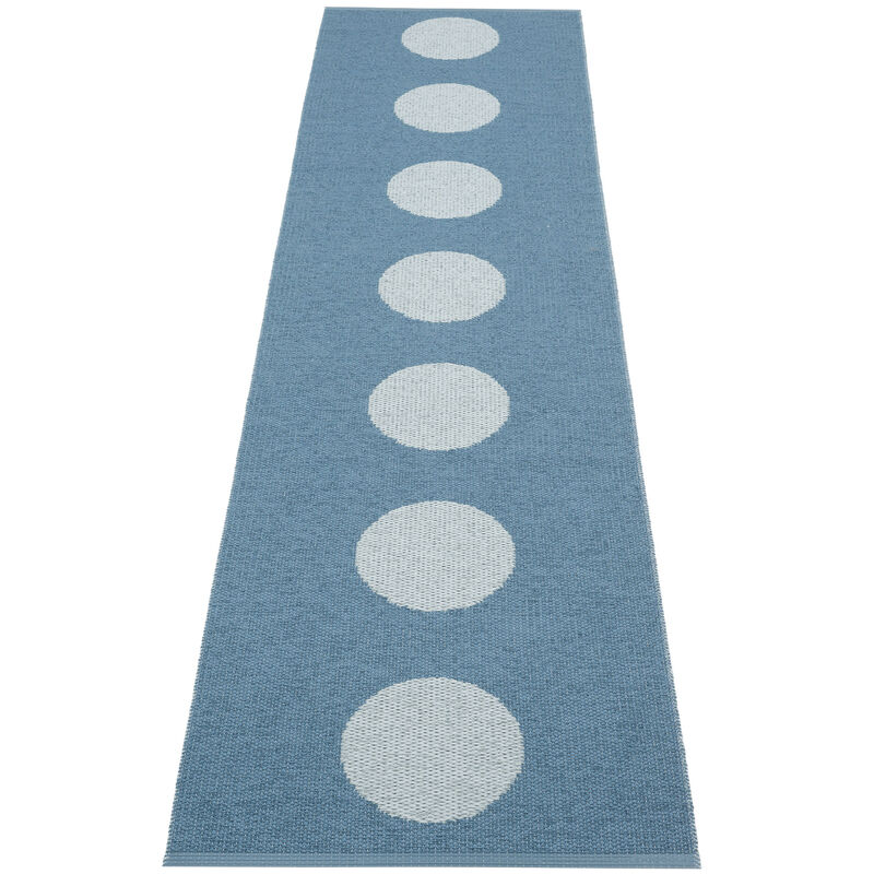 Pappelina Vera Pop Tæppe 70x280 cm, river/blue fog 