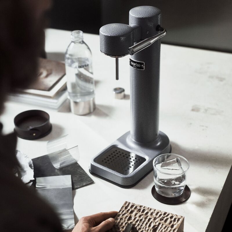 Carbonator 3 kullsyremaskine, hammertone grey