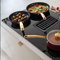 Combekk Stegepandesæt 2 dele 20+28 cm, bordeaux