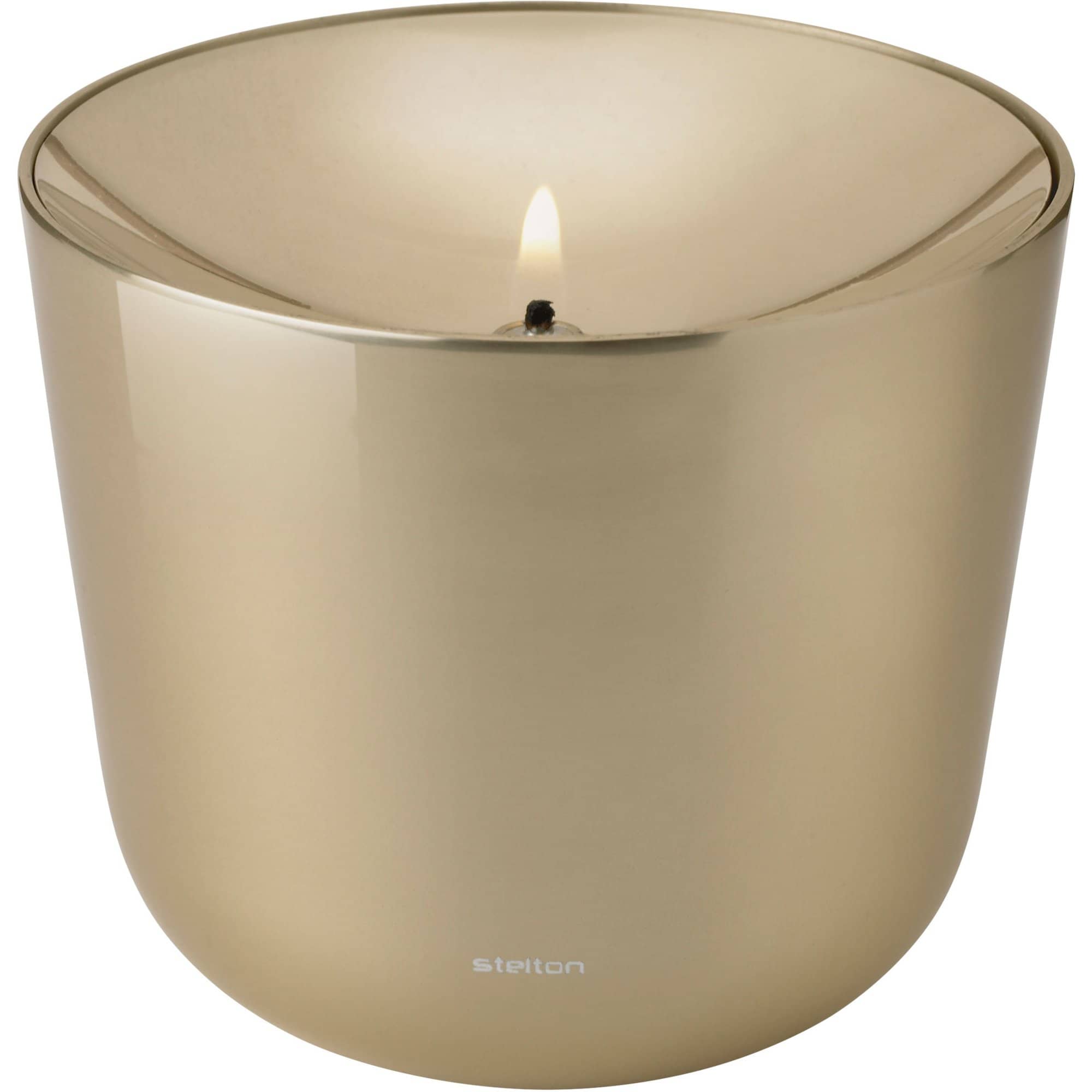 Produktfoto för Stelton Solis oljelampa, 11,5 cm, brass