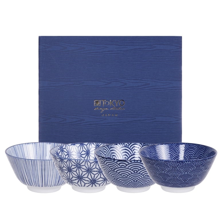 Nippon Blue kulho 12 cm 4 kpl