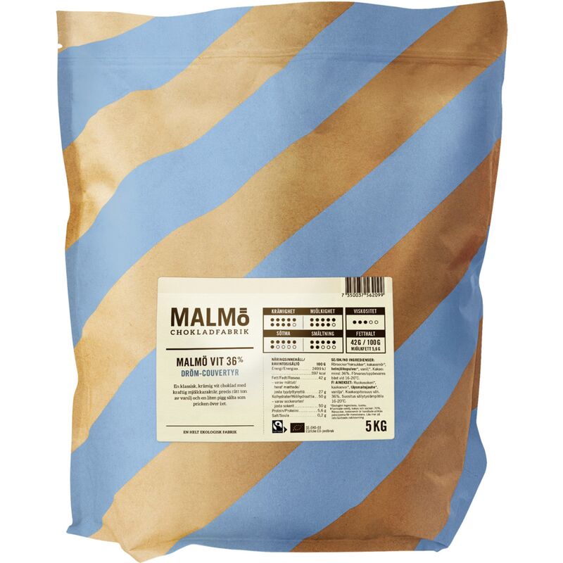 Malmö Vit 36 % couverture