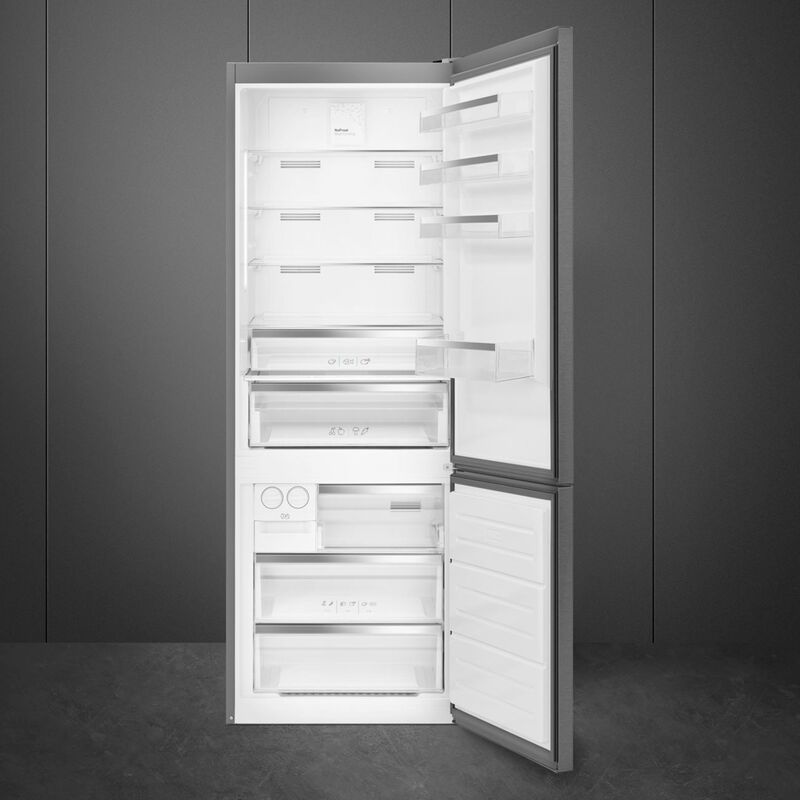 FC48KDND French Door jääkaappi, hopea