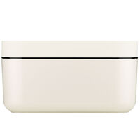 Isbitsbehållare, vit