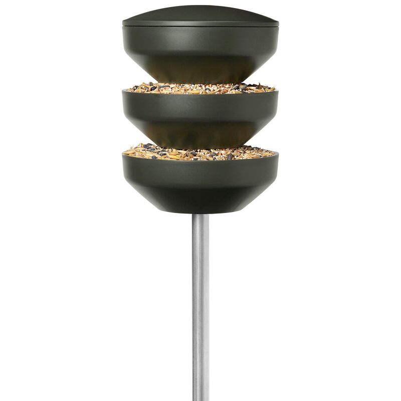 Fågelmatare på stolpe 133 cm