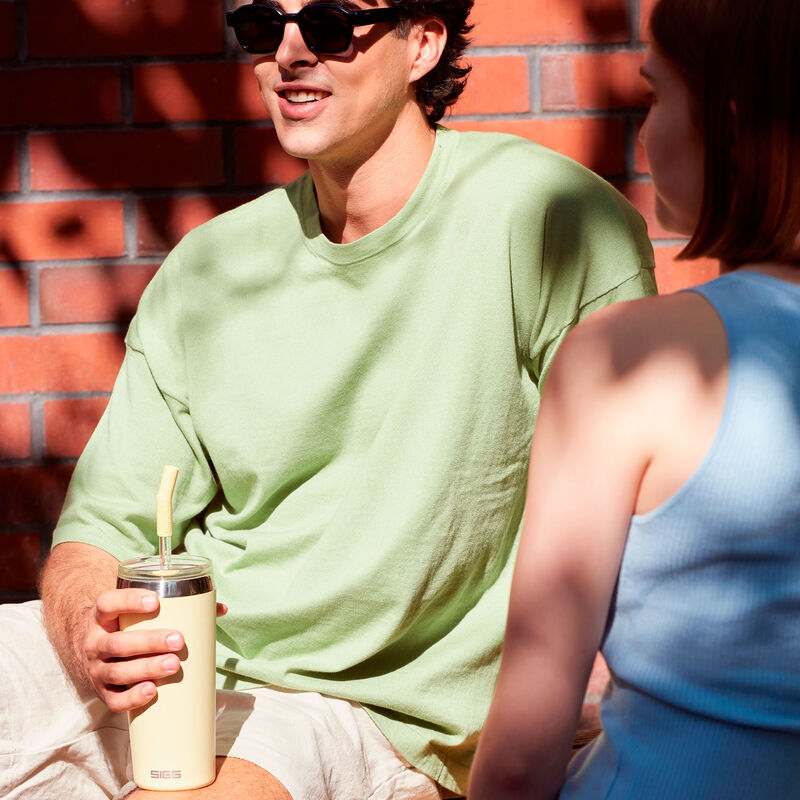 SIGG Helia termokop 0,6 liter, optimistic yellow