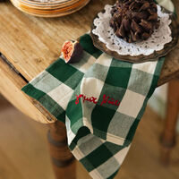 Elsa jouluiset lautasliinat 4 kpl 40×40 cm, vihreä/beige