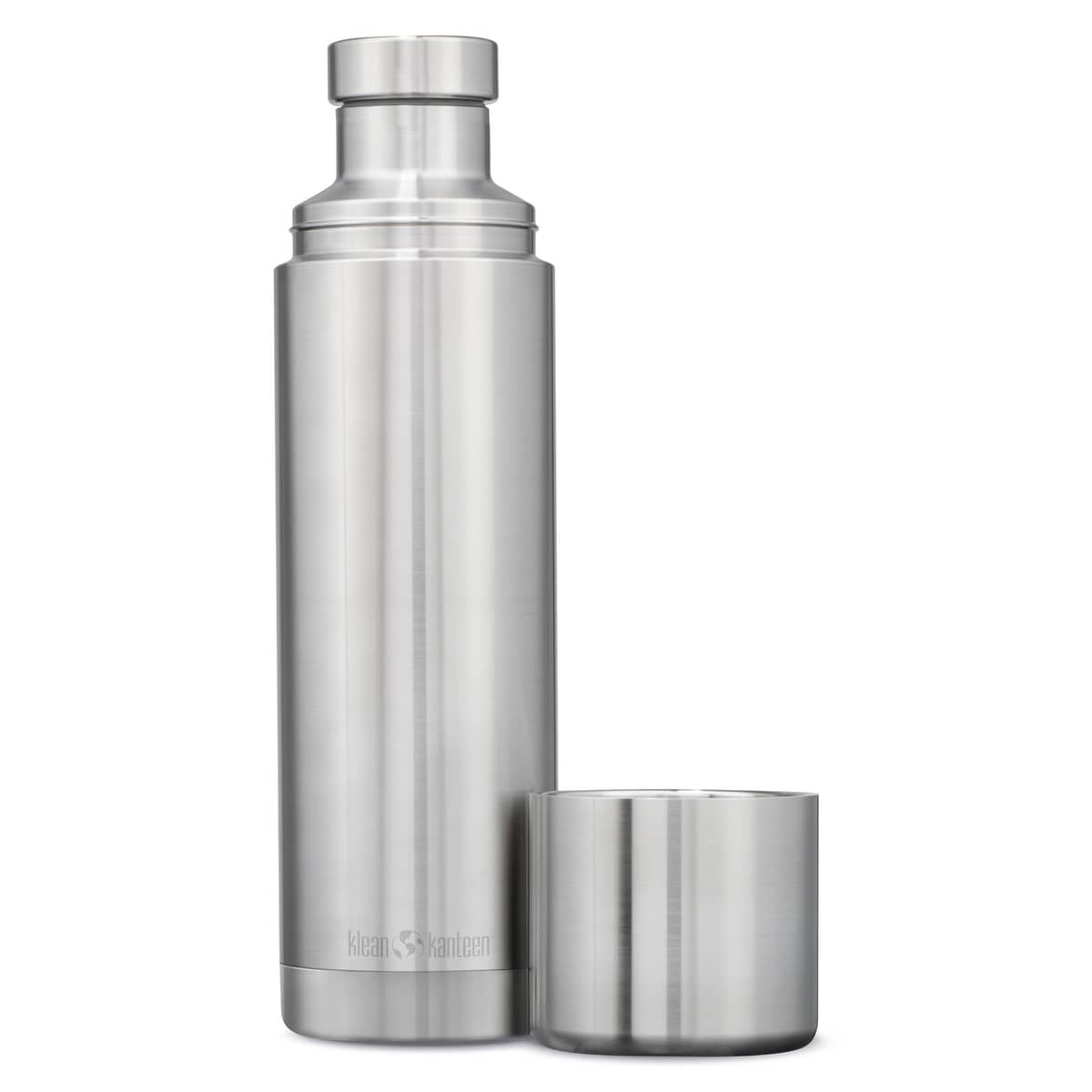 TKPro termospullo 1 litra, brushed stainless steel