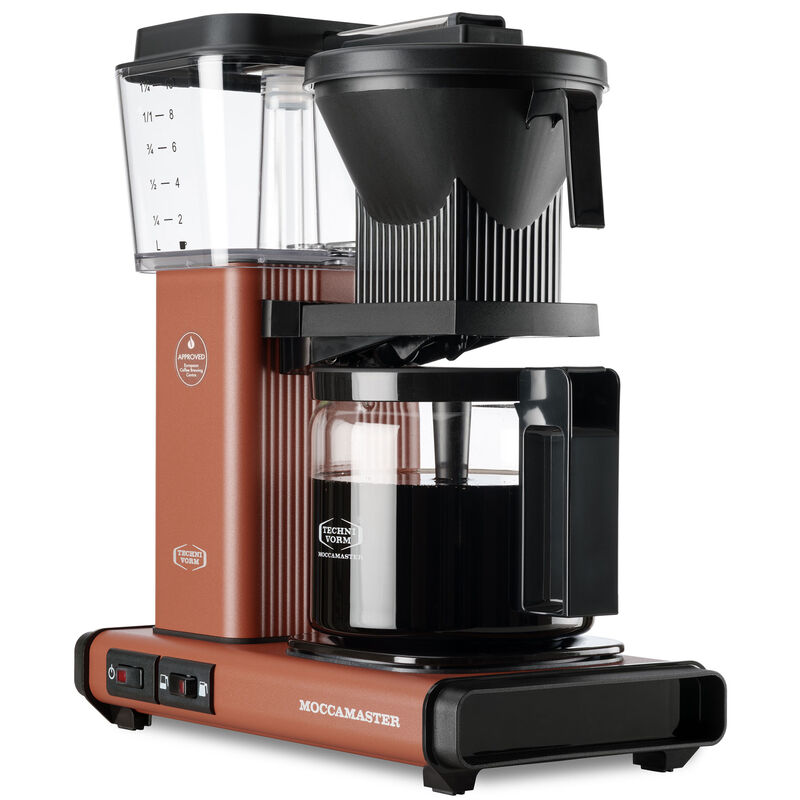 Optio kahvinkeitin 1,25 litraa, terrakotta