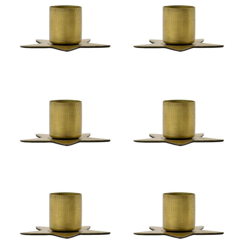 House Doctor Stjerne lysestake 6-pakning