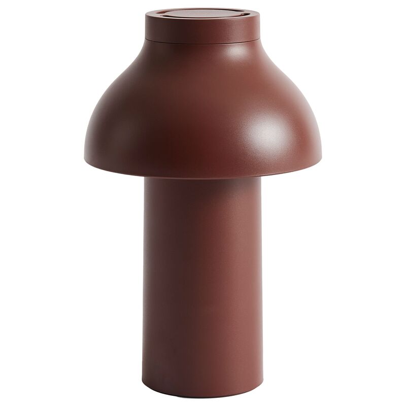 PC No 2 bærbar lampe, jernrød