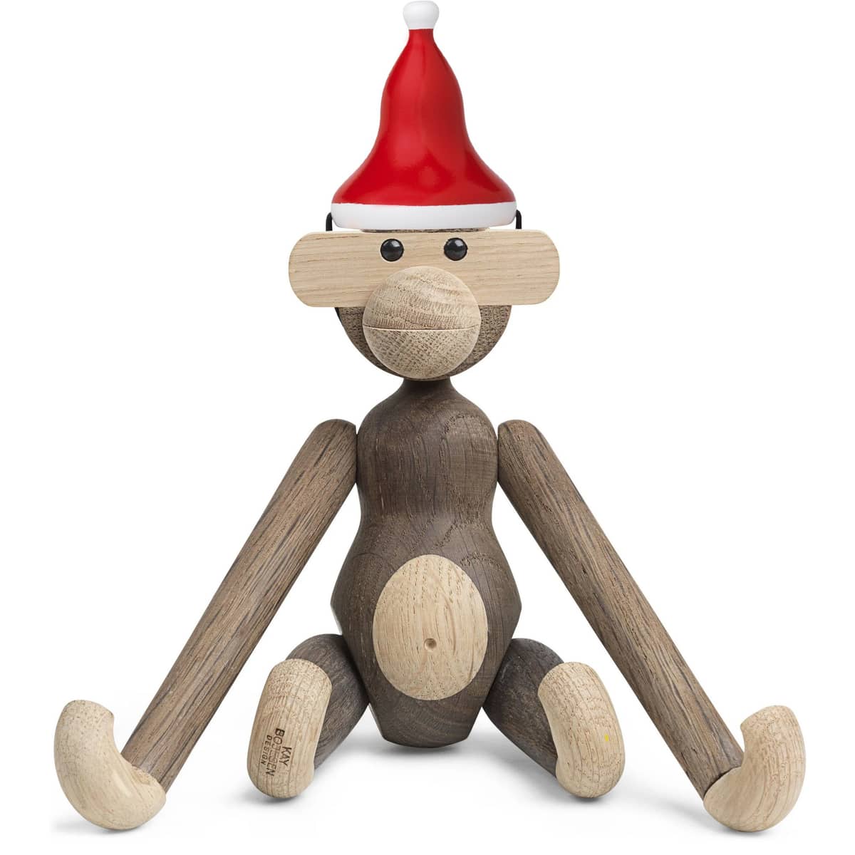 Ape med nisselue, røkt eiktre