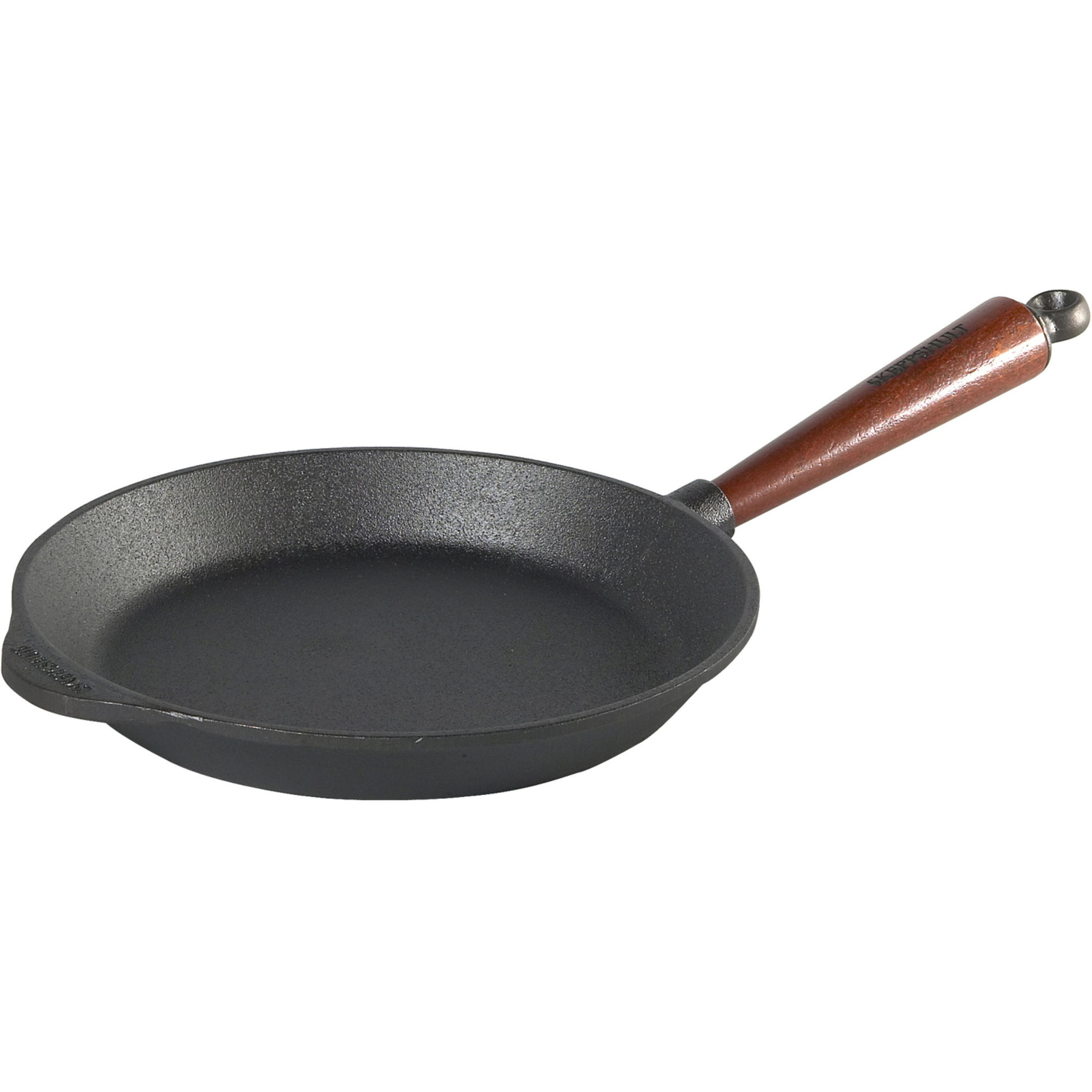 Stekpanna Gjutjärn 24 cm Trähandtag