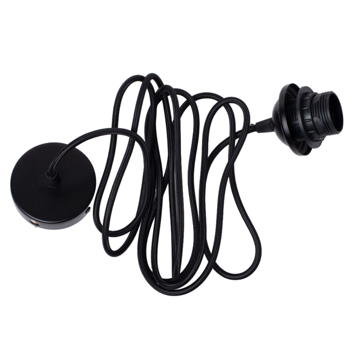 E27 taksladd 3 m, svart