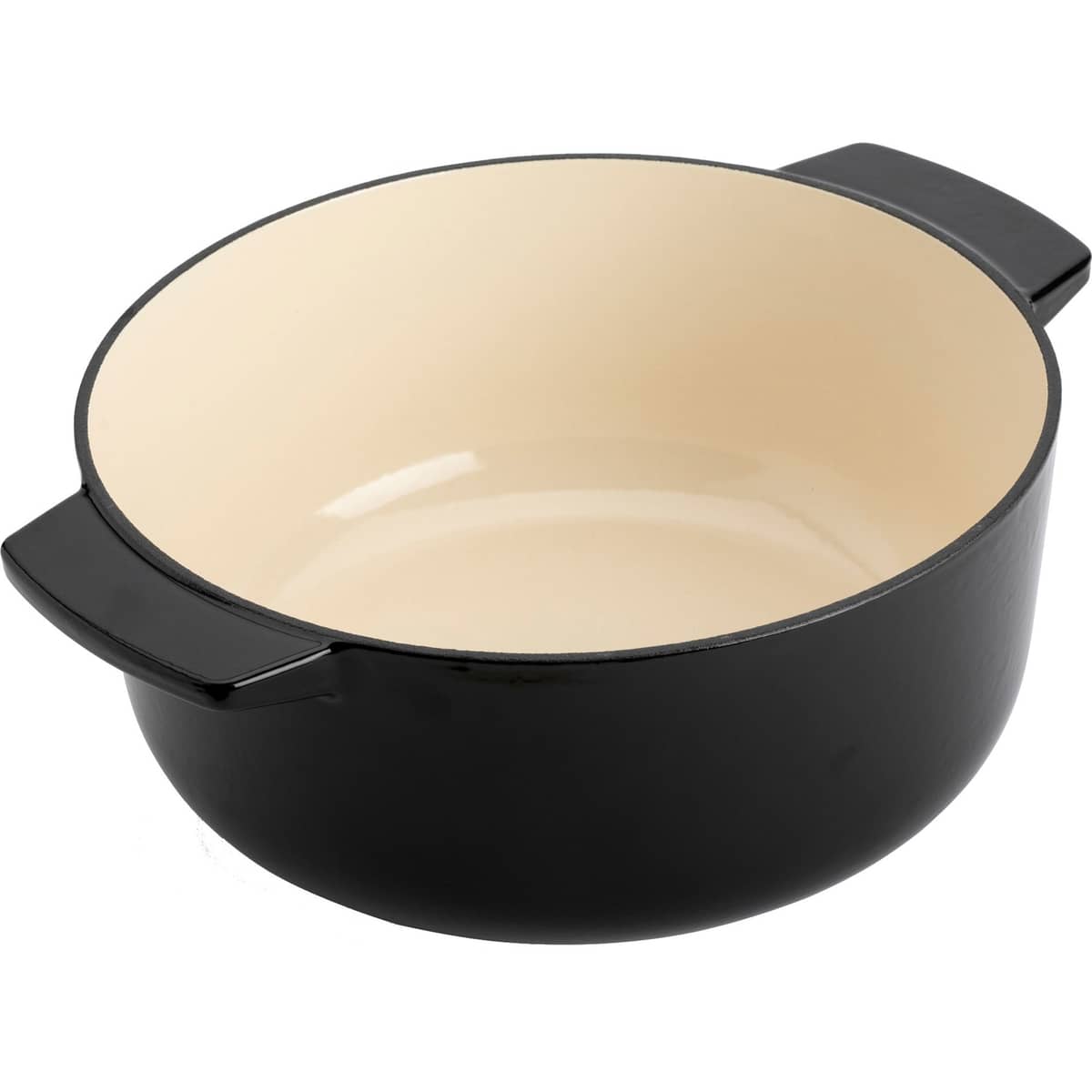 Støbejernsgryde 26 cm/5,2 liter, onyx black