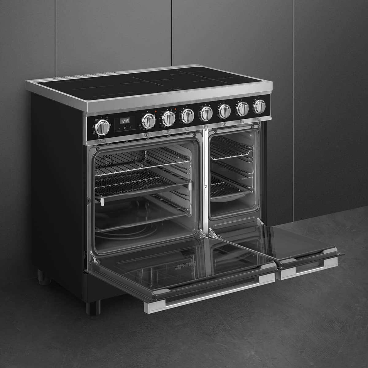 CPF92IMBL Portofino induktionskomfur 83,4 kg, sort