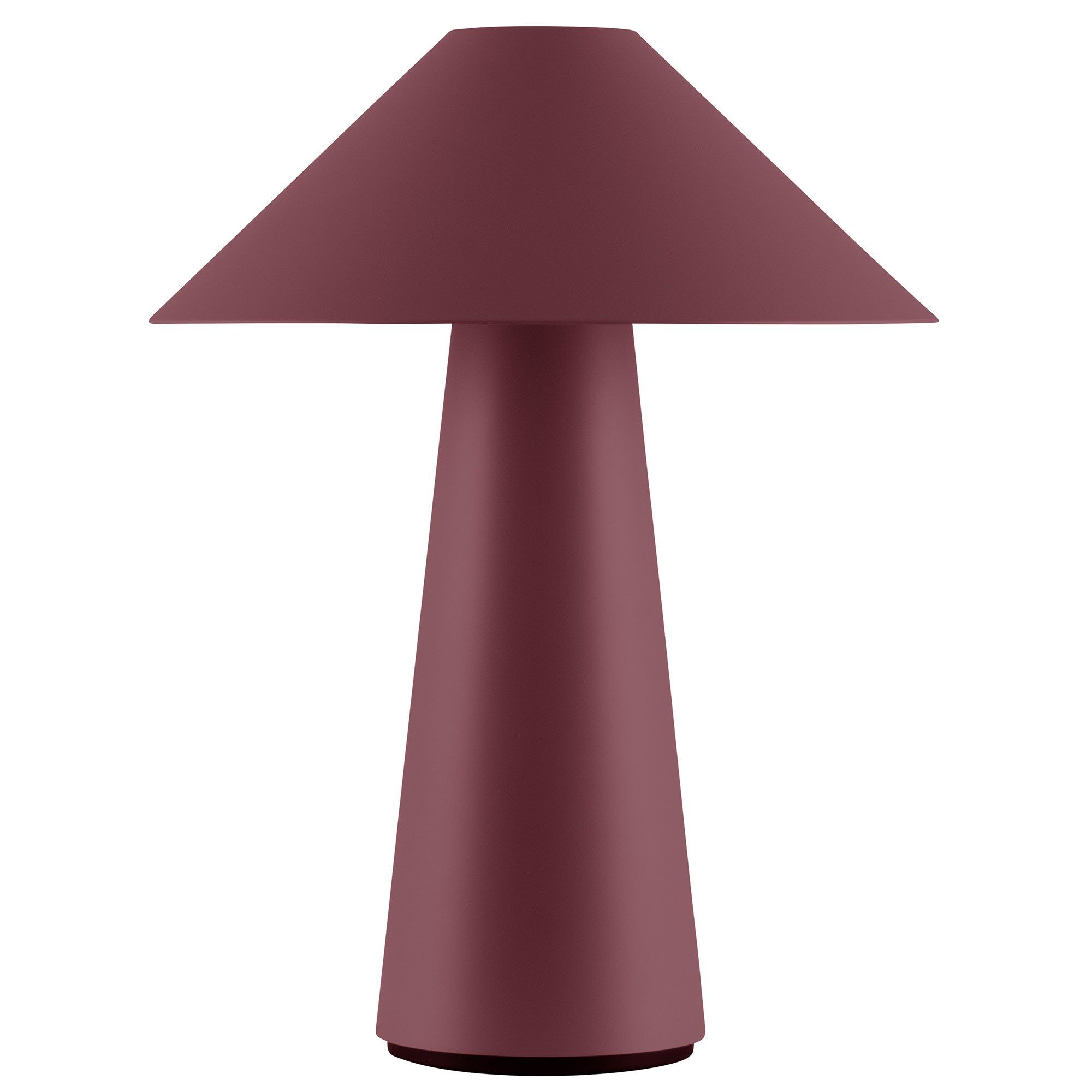 Cannes Portabel Bordlampe Burgundy