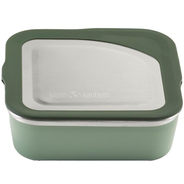 Klean Kanteen matboks 680 ml Sea Spray rustfritt stål silikonlokk plastfri 227 gram tåler oppvaskmaskin fleksible hjørner 349 kr bakeren kokken