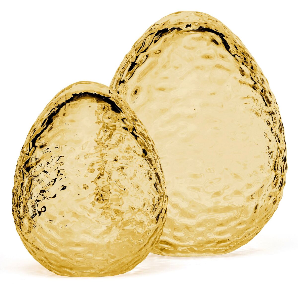 Ägg påskdekoration 12 cm, honey