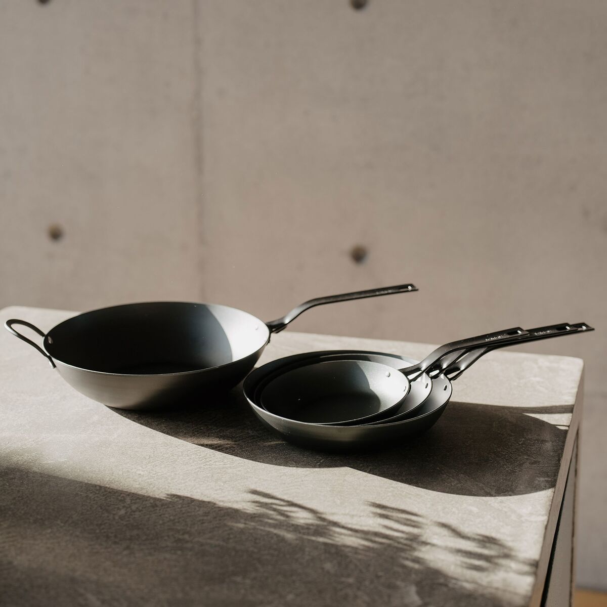 Blacksteel wokpanne 33 cm