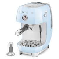 Manuel espressomaskine med Cold Brew pastelblå