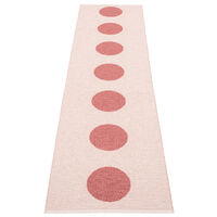 Pappelina Vera Pop matto 70 × 280 cm, blush/pink