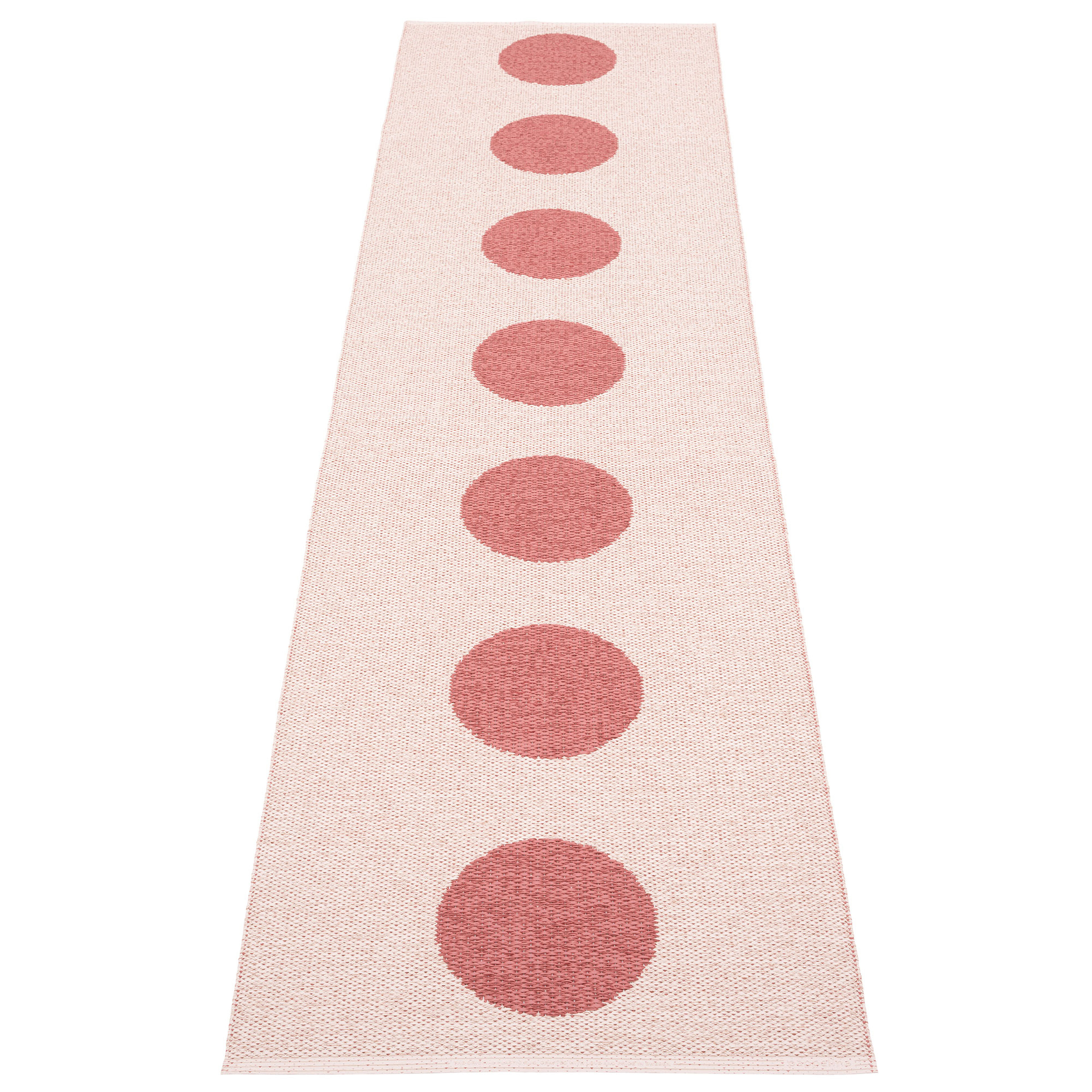 Pappelina Vera Pop matto 70 × 280 cm, blush/pink