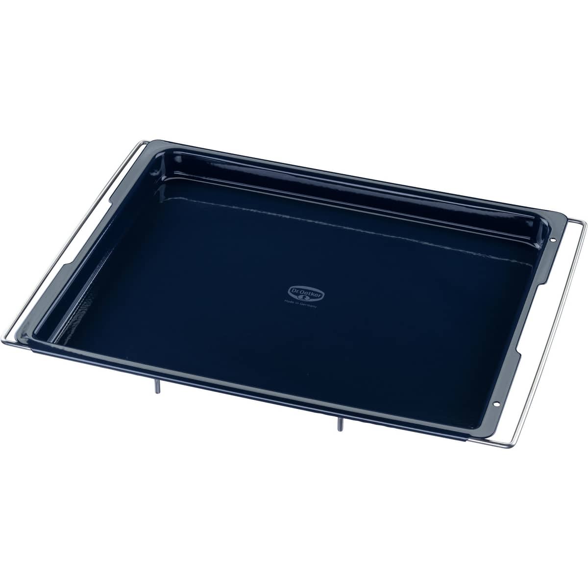 Bageform i emalje 41-53 cm, mørkeblå
