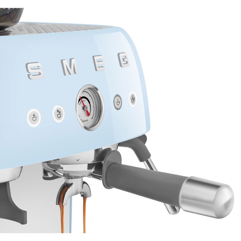 EGF03 Manuell espressomaskin, pastellblå