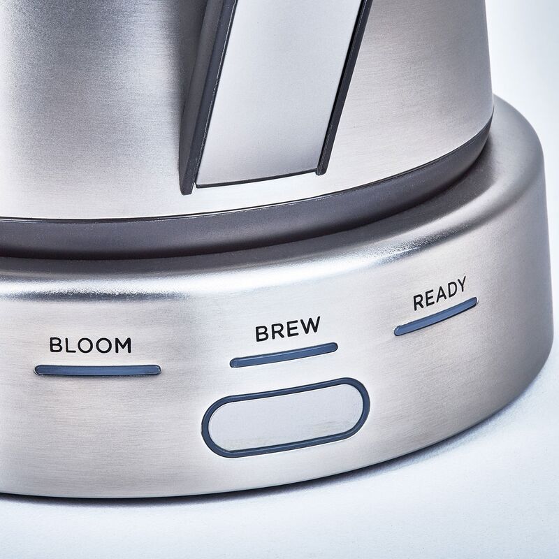 Six kaffebryggare 1,25 liter, rostfritt matt stål