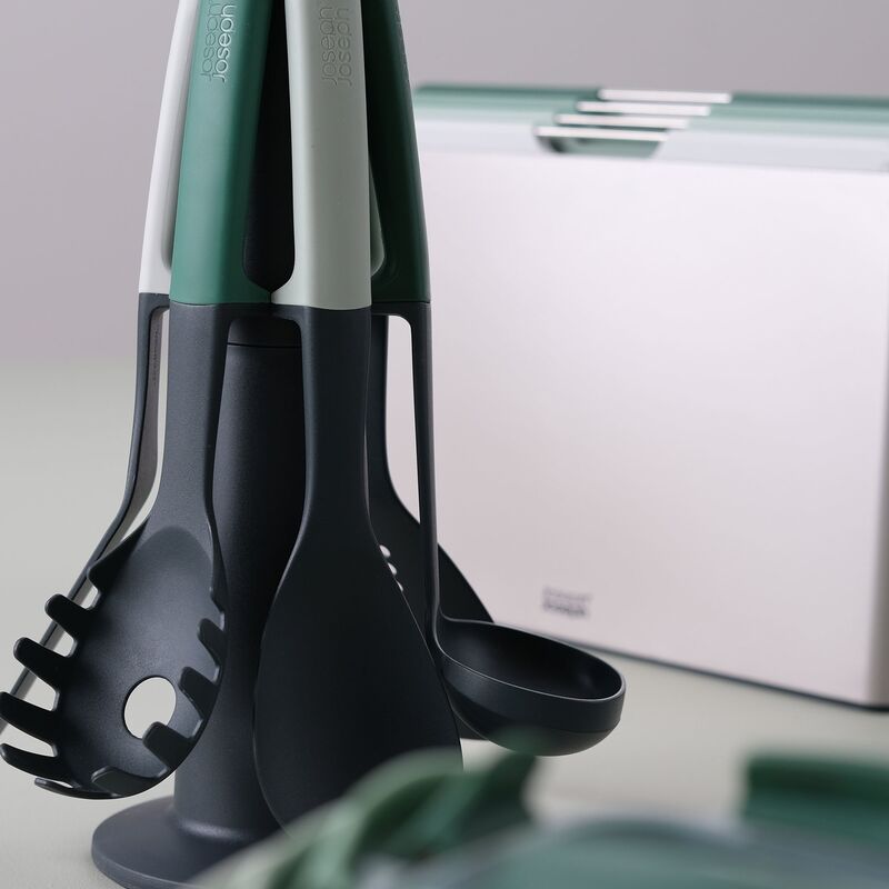 Elevate™ redskapsset med hållare 6 delar, ljusgrön