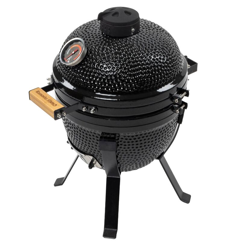 Mini kolgrill, svart