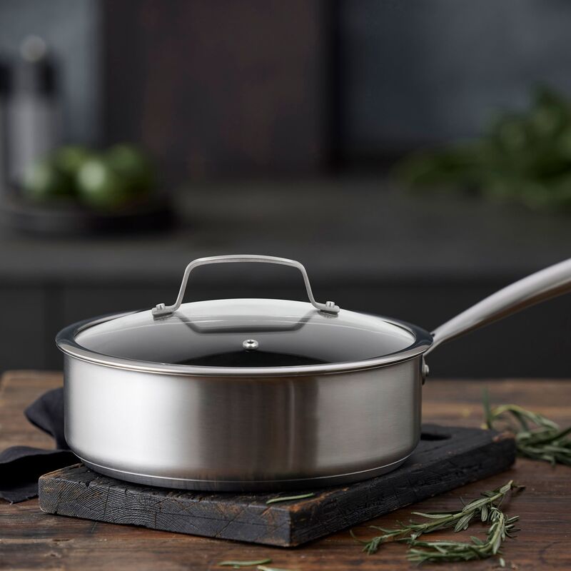 Roya traktørpande 24 cm, rustfrit stål