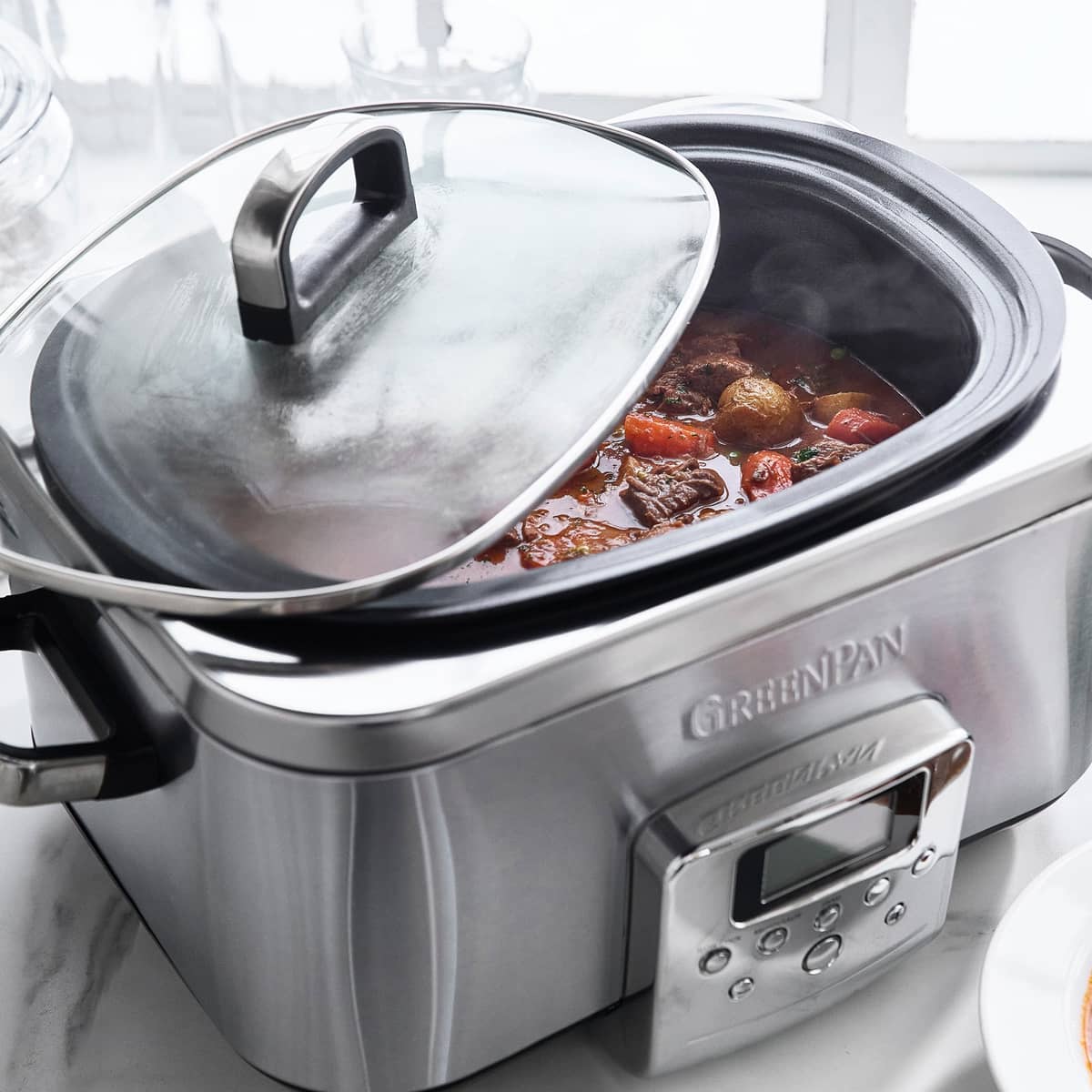 Elite Slowcooker, rustfrit stål