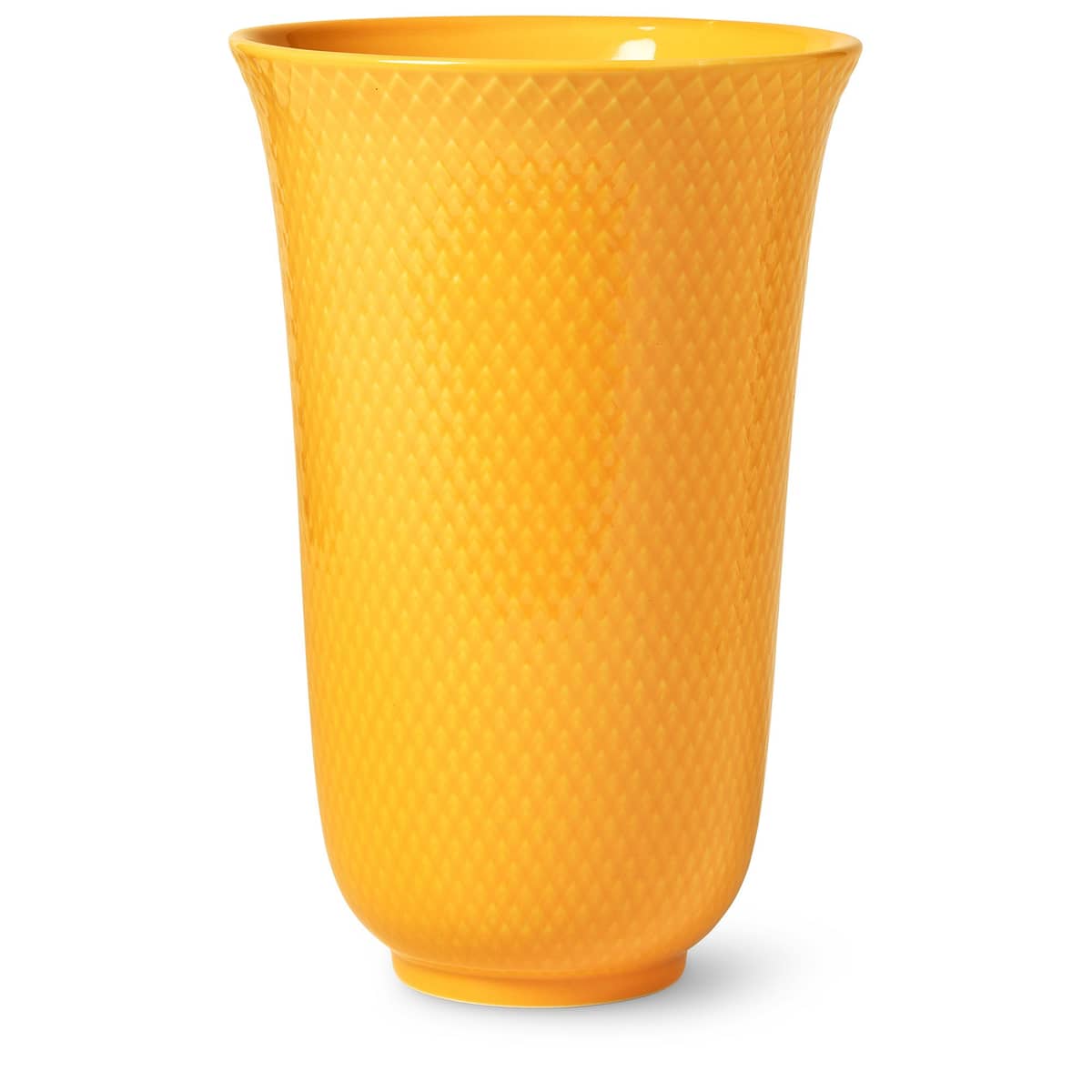 Rhombe Color vase, 20 cm, gul