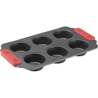 Non-stick minimuffinssivuoka 6 kpl, harmaa