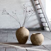 Luna maljakko 40 cm, beige