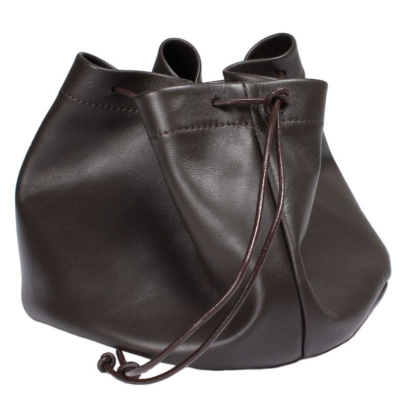 Opbevaringspose til kaffekande, læder