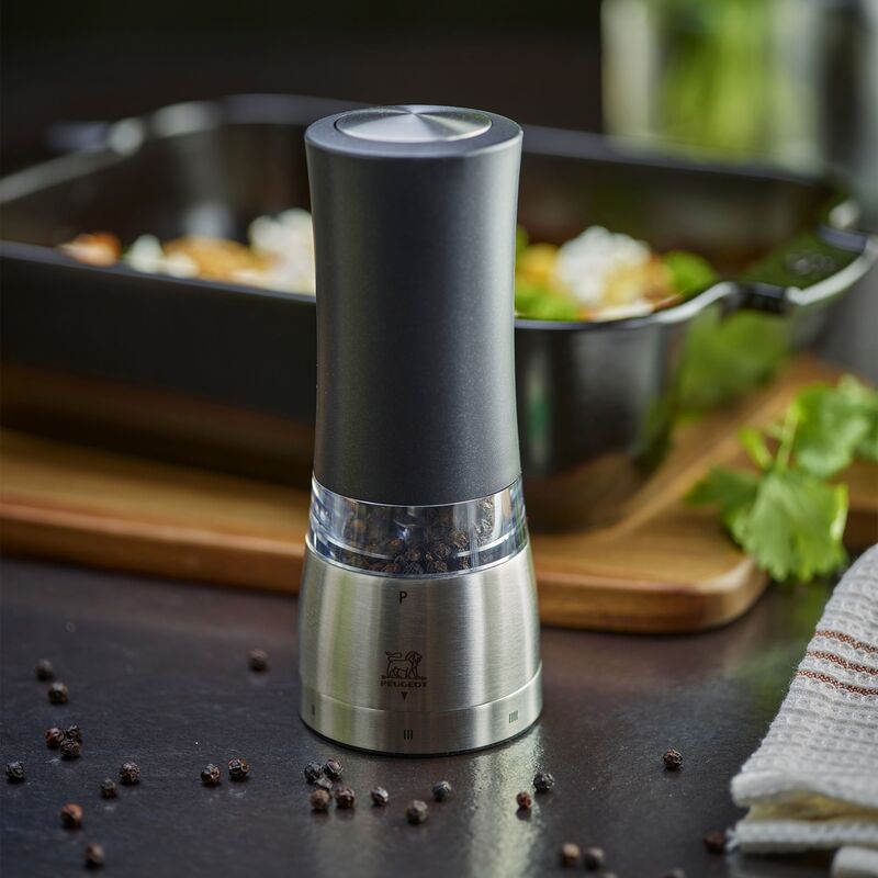 Daman sähköinen pippurimylly, musta