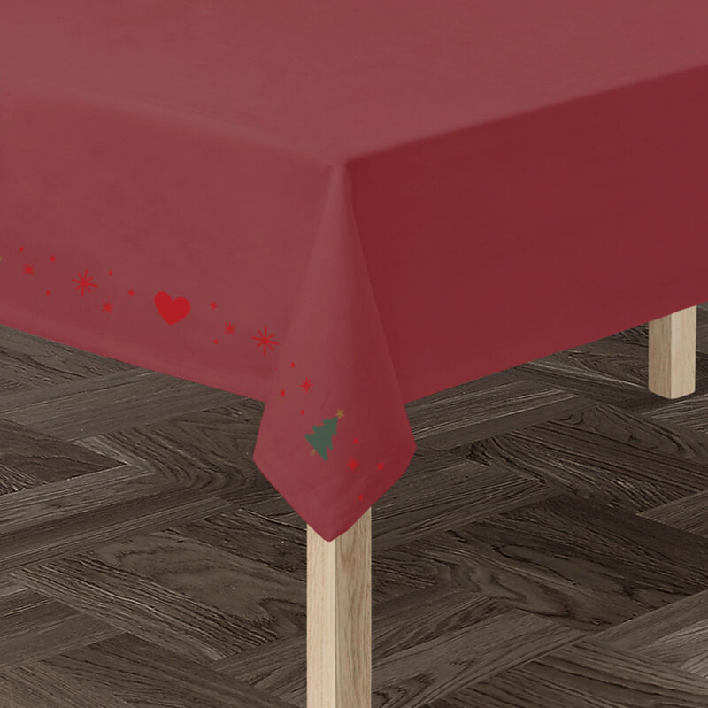 Juna Christmas Fable 150 × 270 cm, punainen