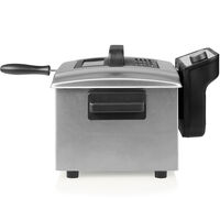 fritös 5 liter, rostfritt stål