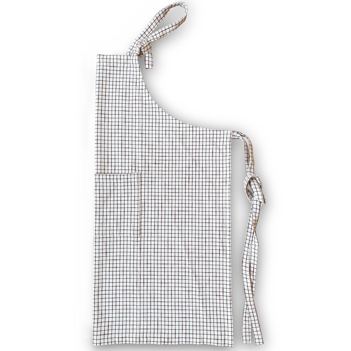 Textiles Garn Förkläde, terracotta