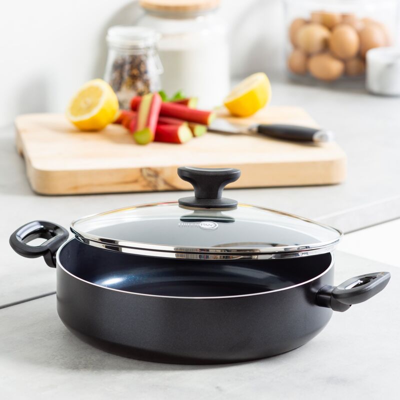 Torino sauterpande 28 cm med låg