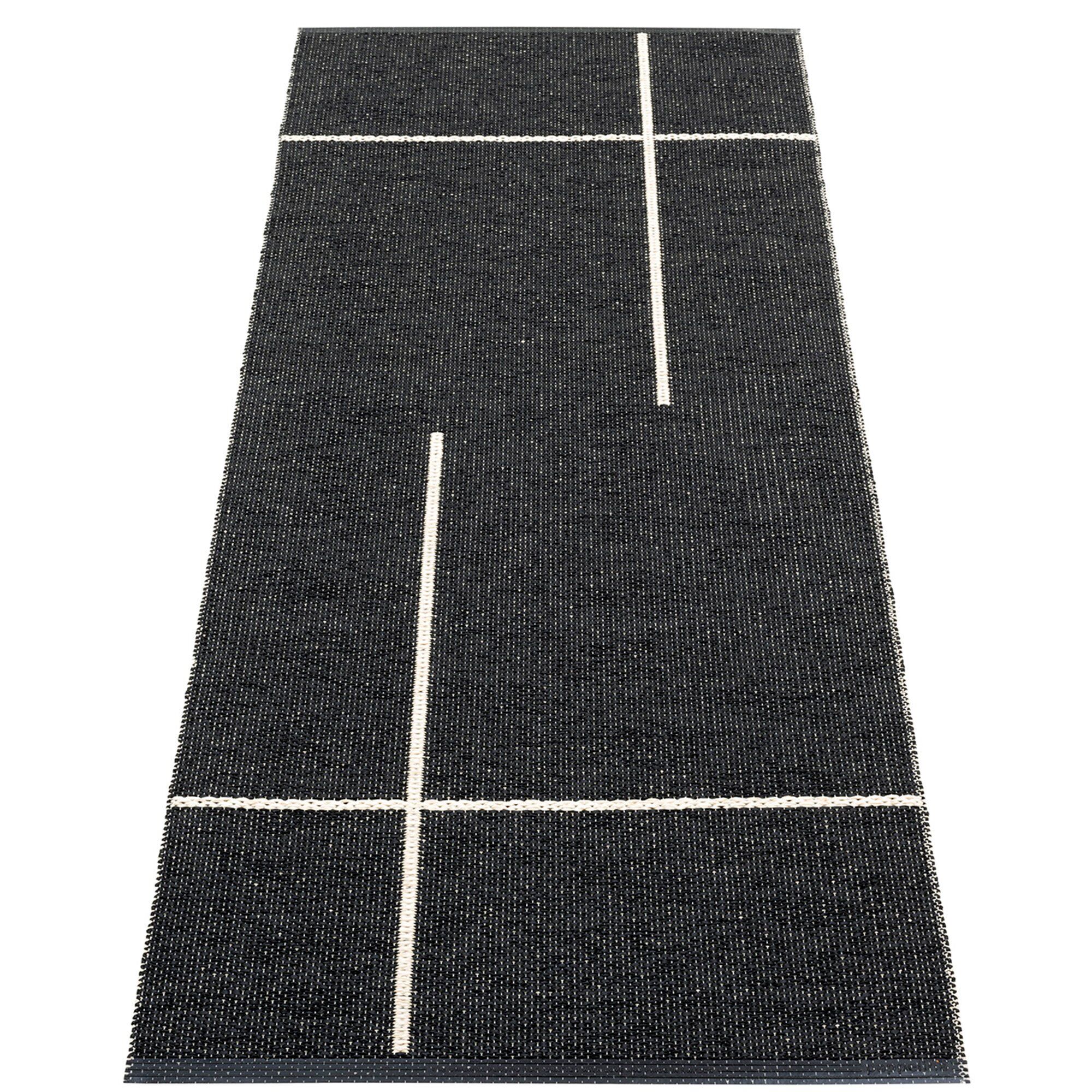 Matta Fred, 70 x 180 cm, black/vanilla